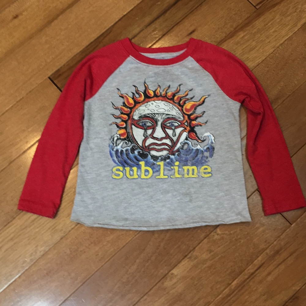 Sublime concert baseball style shirt